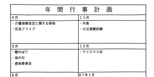 イベント表